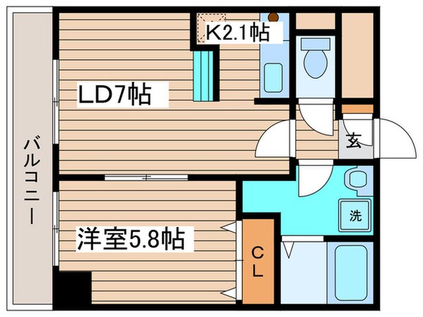 ルラシオン北７条の物件間取画像